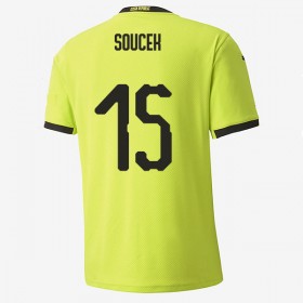 Fußballtrikots Tschechische Republik Tomas Soucek 15 Auswärtstrikot Euro 2020